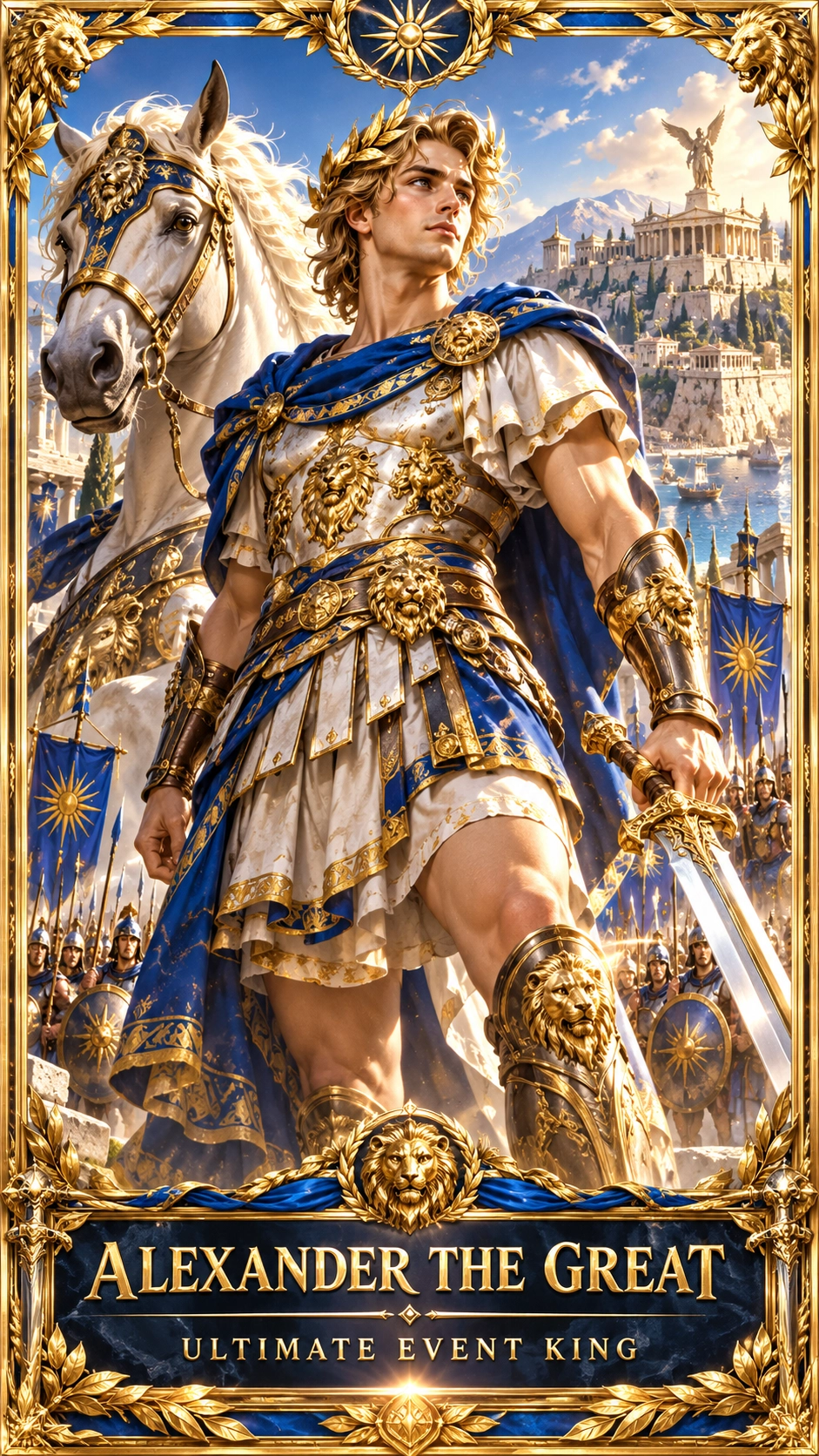 Alexander the Great, Show of Power finale reward avatar